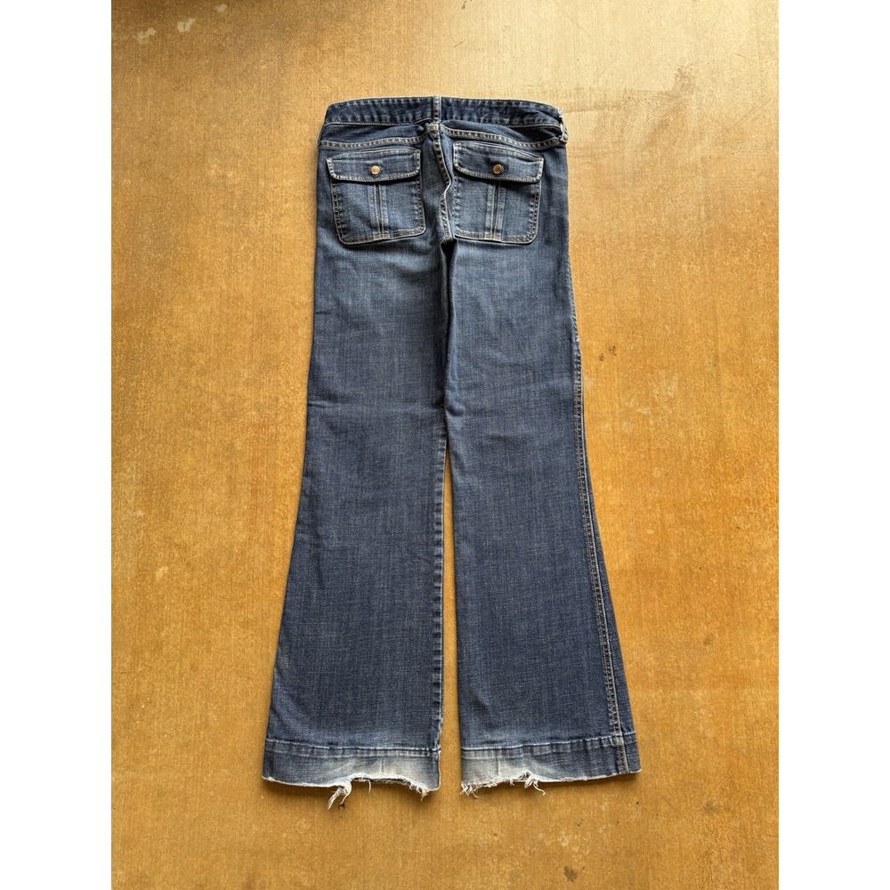 The GAP Sexy Boot Flared Denim Jeans Western Y2K Cowboy Women’s 30x30